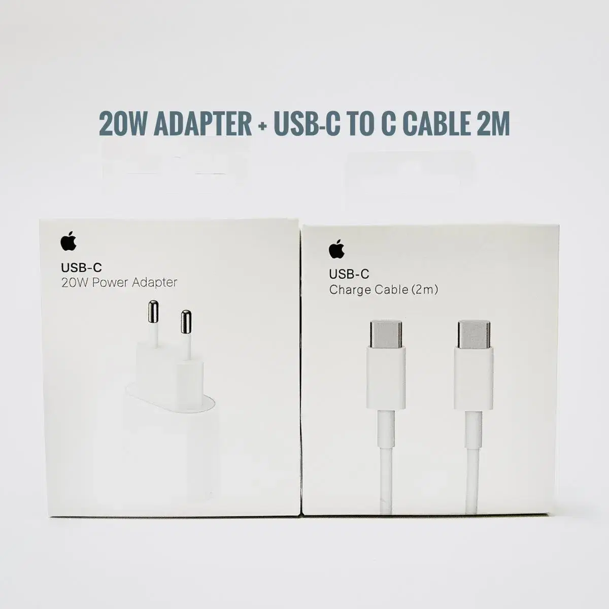 [2M 세트] 20W ADAPTER + C TO C CABLE 2M